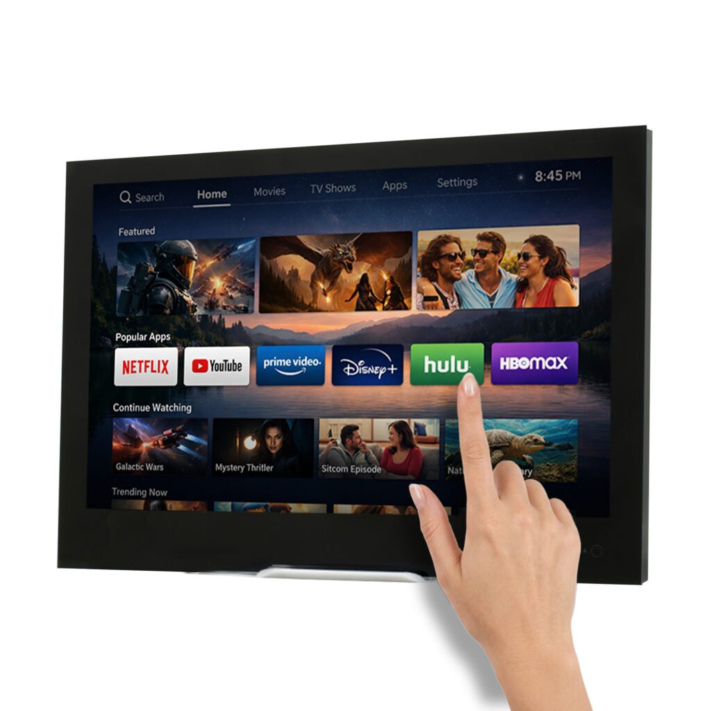 AVS245 Black kitchen Touch Screen