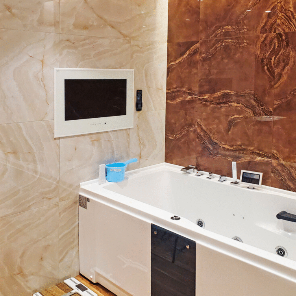 Bathroom TV